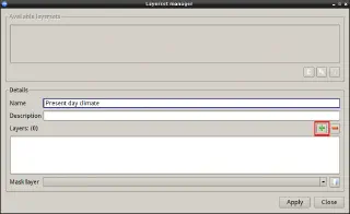 Creating a layerset in openModeller