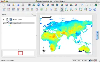 QGIS 0.8.1 Titan