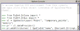 QGIS Python Console