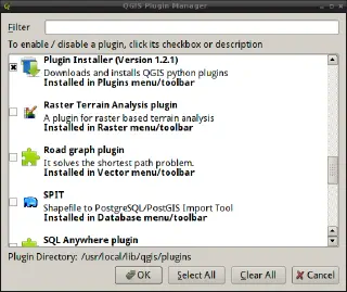 Category metadata in the Plugin Manager