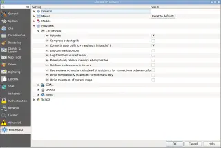 Circuitscape provider settings