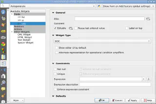 SIDC editor settings